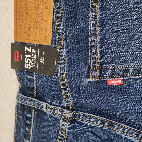 LEVIS 551 Z 1961 MENS STRAIGHT JEANS SIZE W34 L34 NEW WITH TAGS - Picture 4 of 9
